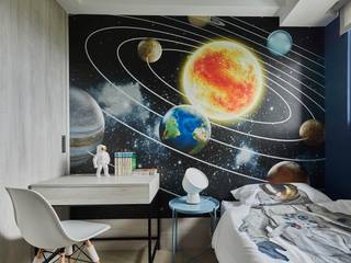 龍潭君品, 木皆空間設計 木皆空間設計 Modern Bedroom