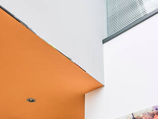 Malerarbeiten und Gestaltungsarbeiten für einen Kunden in Hannover, FARBCOMPANY FARBCOMPANY Eclectic style living room