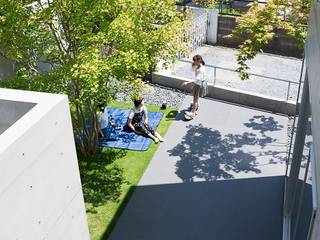 sou, e do design 一級建築士事務所 e do design 一級建築士事務所 Modern Garden Tiles