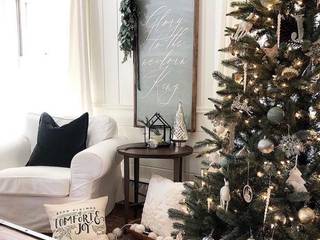 Idee di interior per Natale, Federica Rossi Interior Designer Federica Rossi Interior Designer Classic style living room