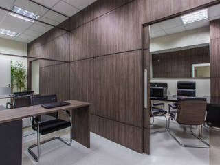 Consultório Médico, Samantha Sato Designer de Interiores Samantha Sato Designer de Interiores Study/office