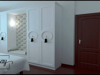 Dragos - Ayfer Hanım, SAY DECOR ART SAY DECOR ART Camera da letto moderna