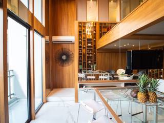 Interior Apartment - Pancoran , Bobos Design Bobos Design 现代客厅設計點子、靈感 & 圖片