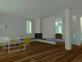 VILLA Z - Concept, Ing. Massimiliano Lusetti Ing. Massimiliano Lusetti Minimalistyczny salon