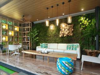 Residence - Bobos , Bobos Design Bobos Design Hiên, sân thượng phong cách nhiệt đới