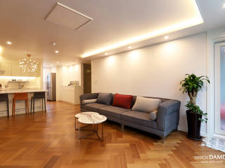 강남구 대치동 풍림아이원 29평, 디자인담다 디자인담다 Modern living room