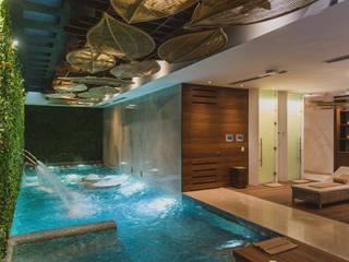 Spa Okom, Hotel Reef 28, Playa del Carmen, MoisesMedinaDesign MoisesMedinaDesign مساحات تجارية