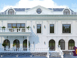 Symmetrical Facade Design, Luxury Antonovich Design Luxury Antonovich Design