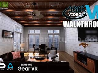 Interactive 360° VR Walkthrough Video Developed by Yantram Virtual Reality Developer, Chicago - USA, Yantram Animation Studio Corporation Yantram Animation Studio Corporation Interior garden Wood Wood effect