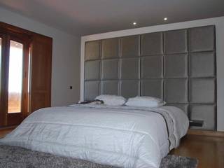 Quartos, Portochic Portochic モダンスタイルの寝室 木 木目調