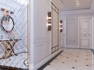 ЖК Грин Парк, Дизайнер Дизайнер Classic style corridor, hallway and stairs