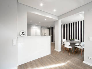 ARQ1to1 - Arquitectura, Interiores e Decoração Cocinas pequeñas Blanco