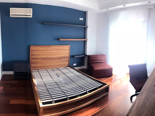 FRANCO GENÇ ODASI, ALSANCAK WOOD ALSANCAK WOOD Modern style bedroom Wood Wood effect