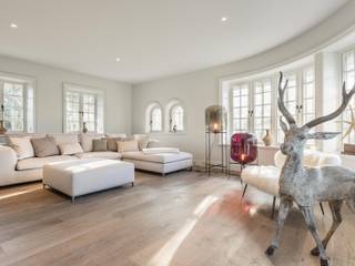 Privathaus in Kampen af Sylt, Home Staging Sylt GmbH Home Staging Sylt GmbH Гостиная в стиле кантри