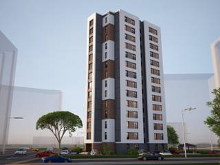 TAŞKENT MİMARLIK MÜHENDİSLİK 3D DESİGN – ERKUT SEMBOLL, TAŞKENT MİMARLIK MÜHENDİSLİK 3D DESİGN: modern tarz , Modern