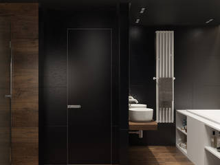 ​Woodstones Bathroom, Борис Ступак Борис Ступак Industrial style bathroom Stone