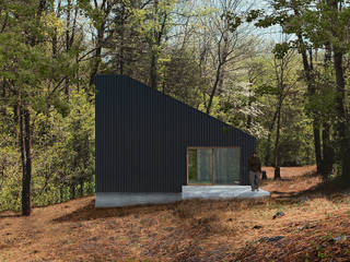 Refugio en medio de un bosque, mutarestudio Arquitectura mutarestudio Arquitectura Moderne Häuser