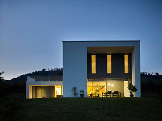 Casa R, luca pedrotti architetto luca pedrotti architetto Villa Stahlbeton Weiß