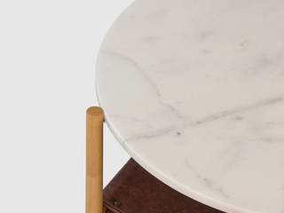 1.02 Circular coffee table, AYLE AYLE Minimalist houses Marble