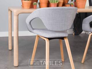 Tafel essen Zuiver Storm, Dutch Design Tables Dutch Design Tables غرفة السفرة خشب Wood effect