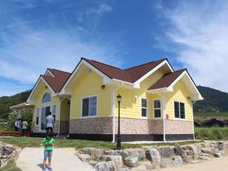 구례토지 주택 [치휴재], 나무집협동조합 나무집협동조합 Rustic style houses