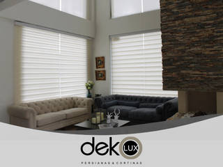 Sheer Elegance , Dekolux Persianas y Cortinas Dekolux Persianas y Cortinas Pintu & Jendela Modern