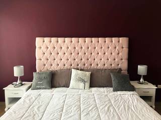 Casa BeCe, Estudio Chipotle Estudio Chipotle Dormitorios de estilo moderno Derivados de madera Rosa