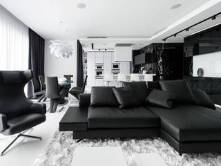 Кутузовская Ривьера II, Geometrix Design Geometrix Design Modern living room