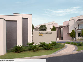 Duplex Villas, Sobha International City Sobha International City 地板