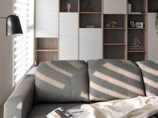 新竹陳宅-清新北歐, 極簡室內設計 Simple Design Studio 極簡室內設計 Simple Design Studio Scandinavian style living room