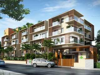 Proposed Apartment for LH Realty Tech at Bangalore, PURPLE TREE PURPLE TREE