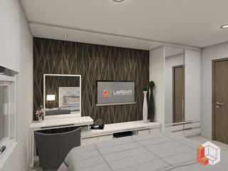 Apartemen Pasar Baru, Lavrenti Smart Interior Lavrenti Smart Interior Modern style bedroom