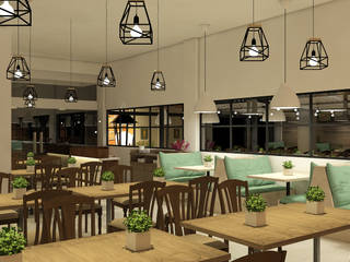 Restoran Bekasi, Lavrenti Smart Interior Lavrenti Smart Interior Espaços comerciais