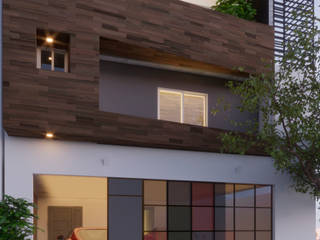 Proyecto arquitectonico, arquitecto9.com arquitecto9.com 現代房屋設計點子、靈感 & 圖片