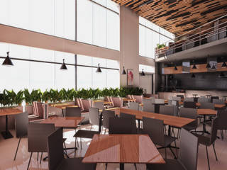 CAFETERIA UPT - TACNA, TECTONICA STUDIO SAC TECTONICA STUDIO SAC Коммерческие помещения