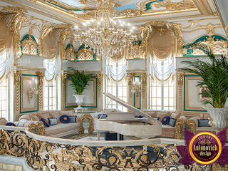 Beautiful Detailed Living Room Design, Luxury Antonovich Design Luxury Antonovich Design