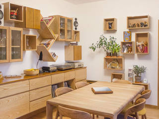 C&D, FURN FURN Modern study/office Wood Wood effect