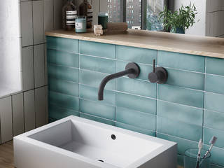 Magma, Equipe Ceramicas Equipe Ceramicas Scandinavian style bathroom Ceramic Blue