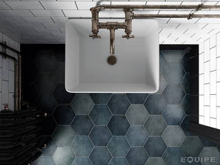 Heritage, Equipe Ceramicas Equipe Ceramicas Industrial style bathrooms Ceramic