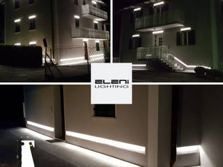 Segnapasso lineare led integrato nel cappotto termico - EL2101 Eleni Lighting, Eleni Lighting Eleni Lighting Fincas