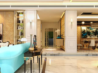 Luxury Bungalow, Norm designhaus Norm designhaus Phòng khách phong cách kinh điển