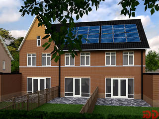 Nieuwbouw woningen, 3DDOC 3DDOC Nhà cho nhiều gia đình Gạch