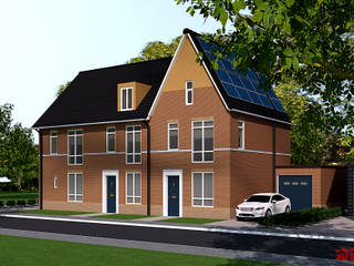 Nieuwbouw woningen, 3DDOC 3DDOC Multi-Family house Bricks