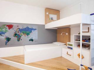 Hayretçi Kids Room, Pebbledesign / Çakıltașları Mimarlık Tasarım Pebbledesign / Çakıltașları Mimarlık Tasarım Erkek çocuk yatak odası