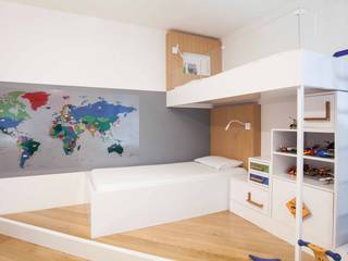 Hayretçi Kids Room, Pebbledesign / Çakıltașları Mimarlık Tasarım Pebbledesign / Çakıltașları Mimarlık Tasarım Cuarto para niños