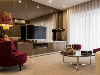 Apartamento Barcelos, NOZ-MOSCADA INTERIORES NOZ-MOSCADA INTERIORES Classic style living room