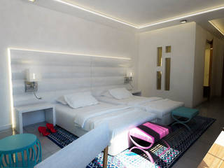 Bedroom design, ARCHI-SERVICE ARCHI-SERVICE Маленькие спальни Дерево Эффект древесины