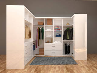 Desain Lemari Pakaian, Arsitekpedia Arsitekpedia Ruang Ganti Modern Wardrobes & drawers