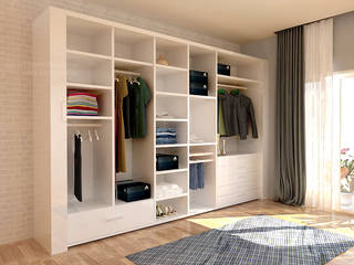 Desain Lemari Pakaian, Arsitekpedia Arsitekpedia Ruang Ganti Modern Wardrobes & drawers