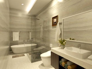 Desain Kamar Mandi, Arsitekpedia Arsitekpedia Modern style bathrooms